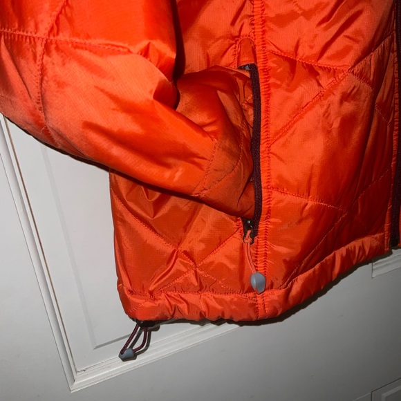 L.L.Bean burnt orange windbreaker jacket small petite - Picture 6 of 9